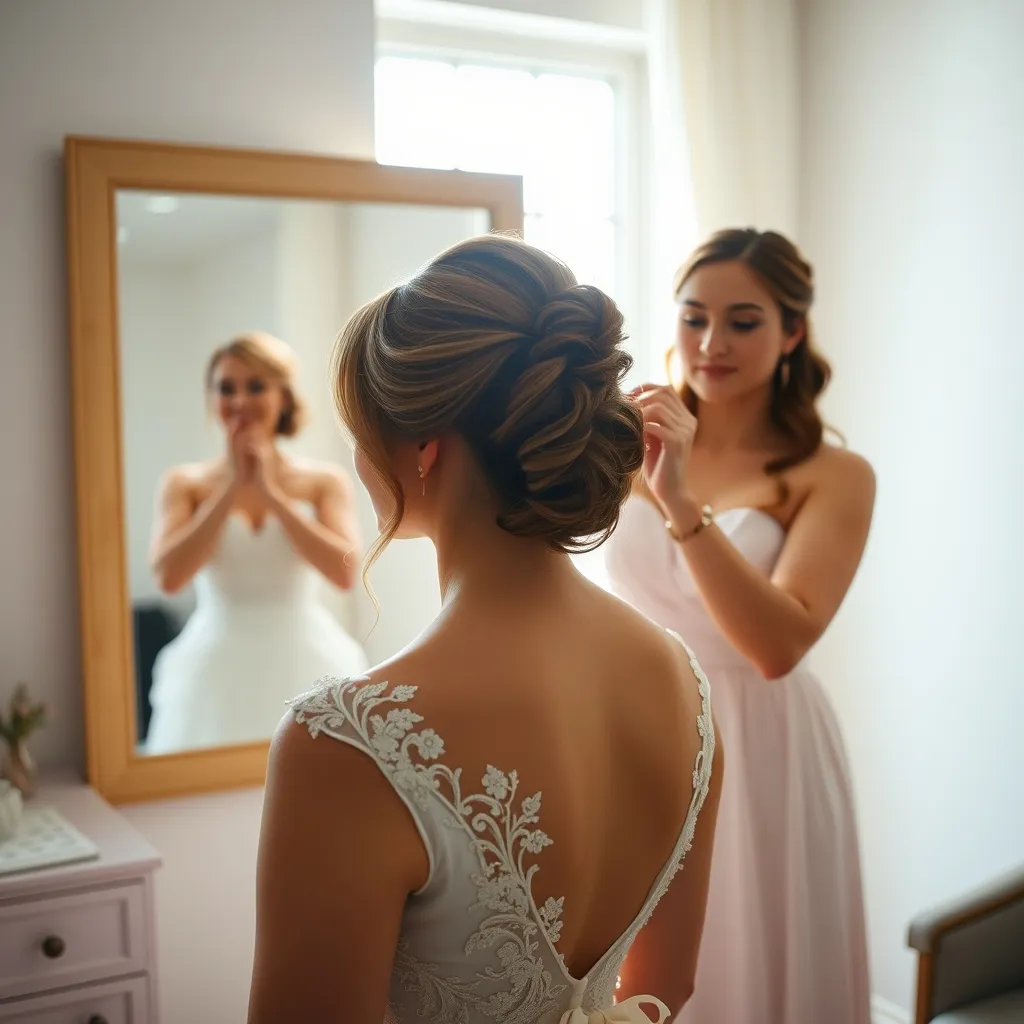 Les préparatifs du matin durent en réalité 3 h 30 à 4 h 30 pour la mariée et ses proches