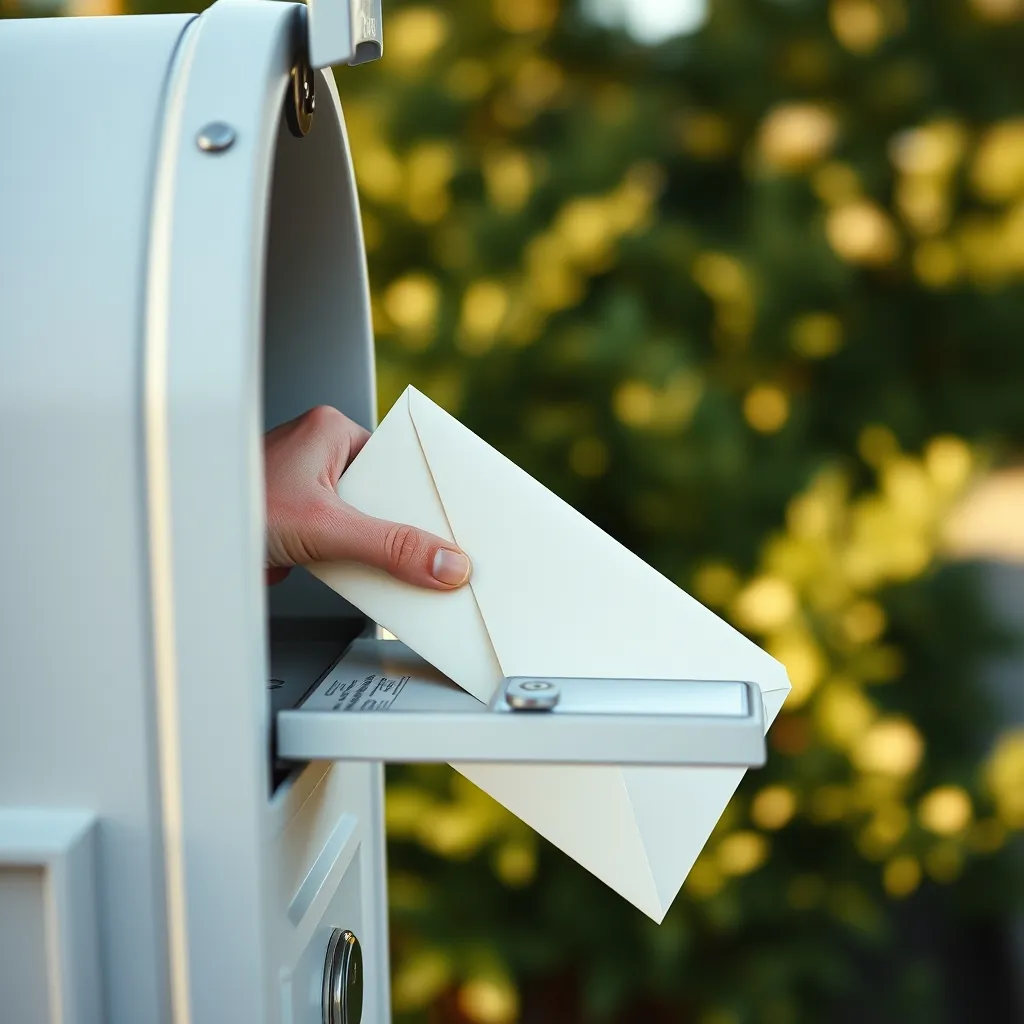 Le moment de l'envoi : vérifiez le poids de chaque enveloppe avant de poster