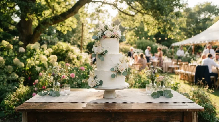 Gâteau de mariage en plein été : quelles crèmes tiennent la chaleur