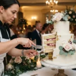 Combien de parts pour un gâteau de mariage : le calcul par étage