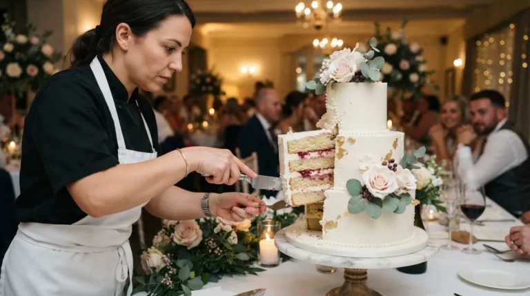 Combien de parts pour un gâteau de mariage : le calcul par étage