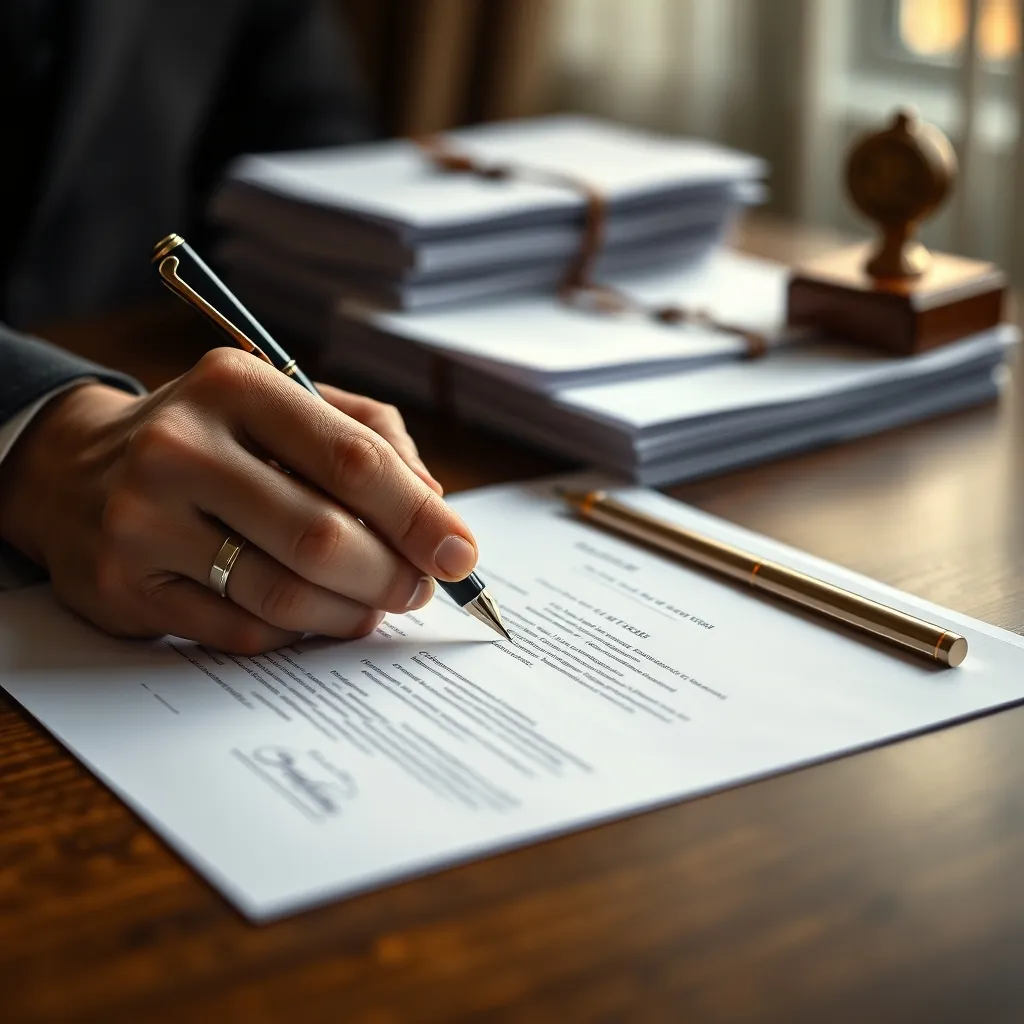 L'acte notarié formalise le changement de régime matrimonial entre les époux