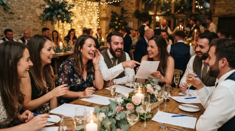 Animations de mariage : ce qui fonctionne vraiment entre le repas et la piste